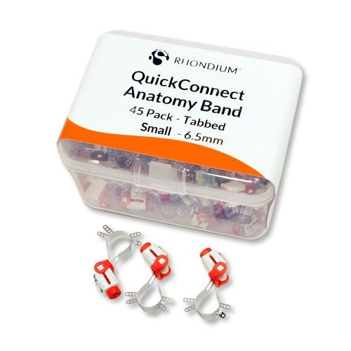 Rhondium Quick Connect Retainerless Tofflemire Matrix Refill Bands - GoldenDent - GoldenDent